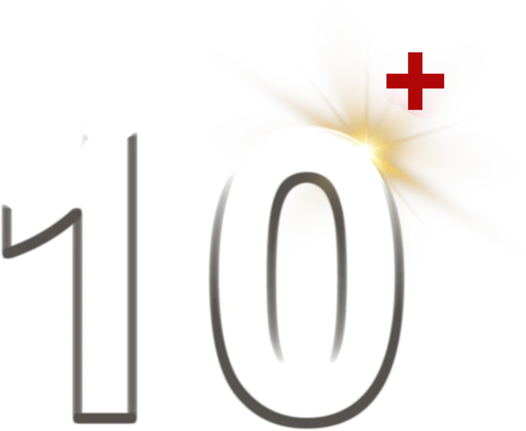 10+